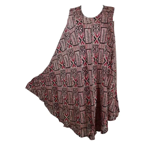 Robe Courte Nakti Batik Graphique