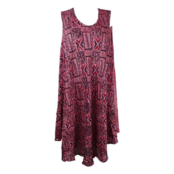 Robe Courte Nakti Batik Graphique