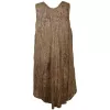 Robe Courte Nakti Batik Graphique