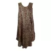 Robe Courte Nakti Batik Graphique