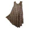 Robe Courte Nakti Batik Graphique