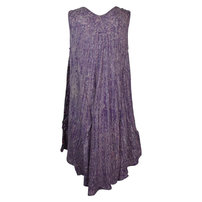 Robe Courte Nakti Batik Graphique