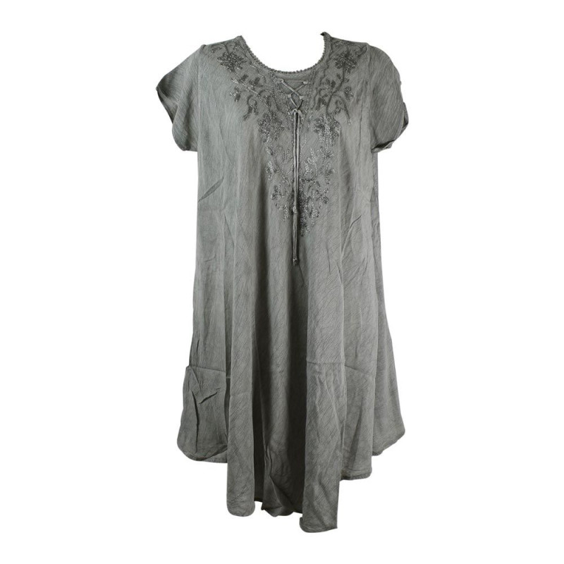 Robe Ample avec Petite Manche Aligan