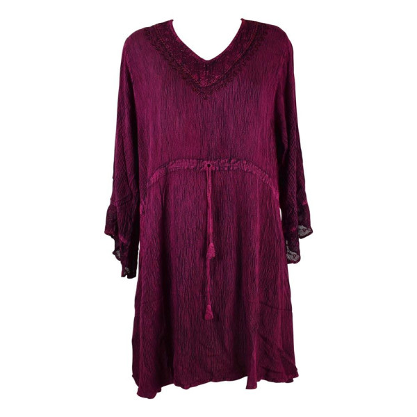 Robe Caftan Viscose Koduru