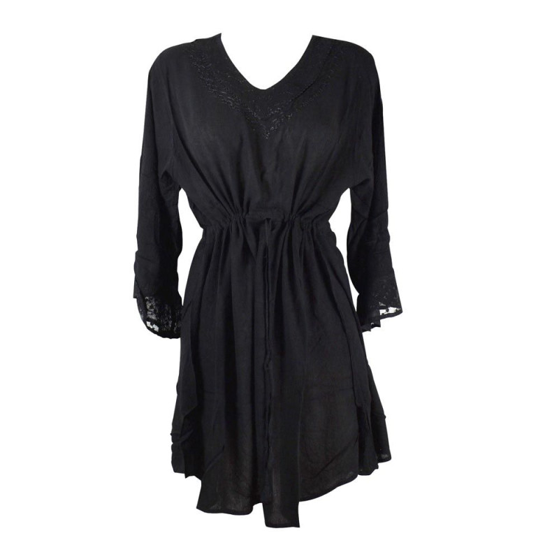 Robe Caftan Viscose Koduru