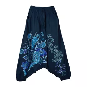 Sarouel Barwa Bleu Petrole et Patch Brodé
