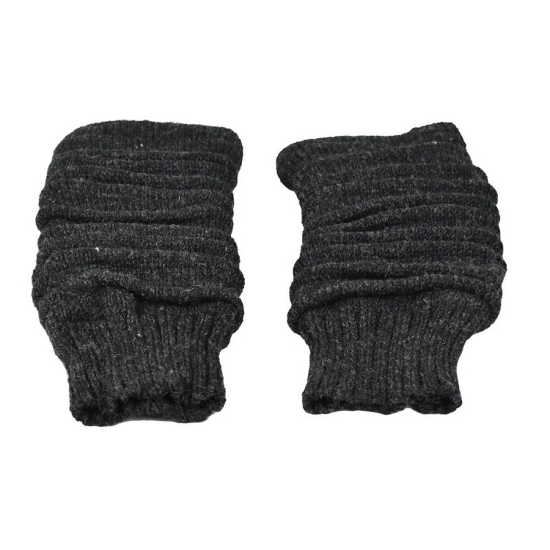 Jambières Laine Tricot Chutia Anthracite