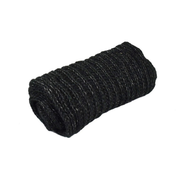 Écharpe Tube Laine et Mohair Anthracite