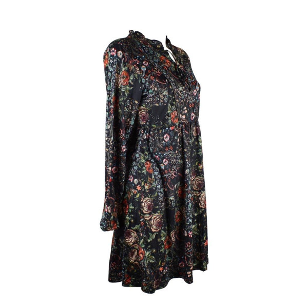 Robe Courte Varsha Imprimé Fleurs