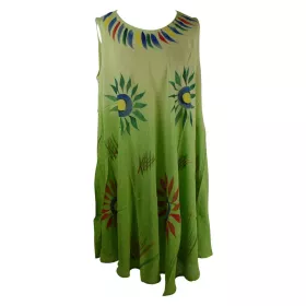 Robe Plage Nagda voile peint Floral