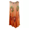 Robe Plage Nagda voile peint Floral