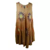 Robe Plage Nagda voile peint Floral