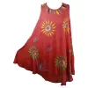 Robe Plage Nagda voile peint Floral