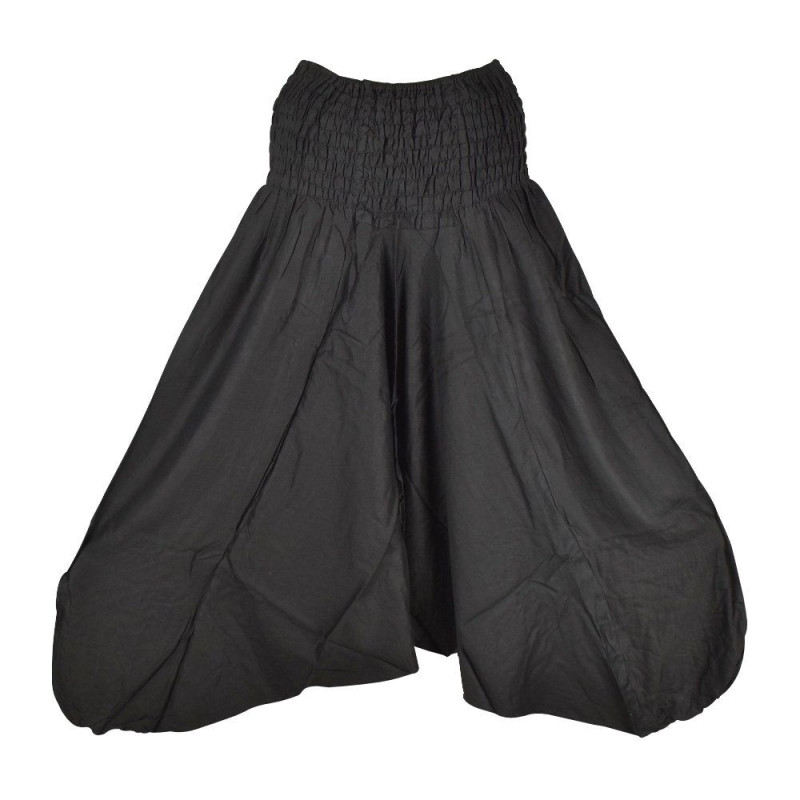 Sarouel 3 en 1 Kakarla Fluide Uni pour Femme