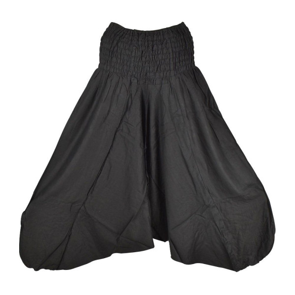 Sarouel 3 en 1 Kakarla Fluide Uni pour Femme