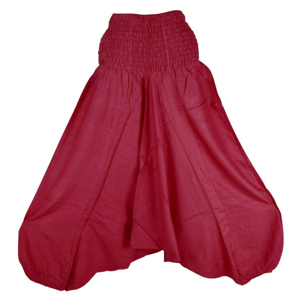 Sarouel 3 en 1 Kakarla Fluide Uni pour Femme