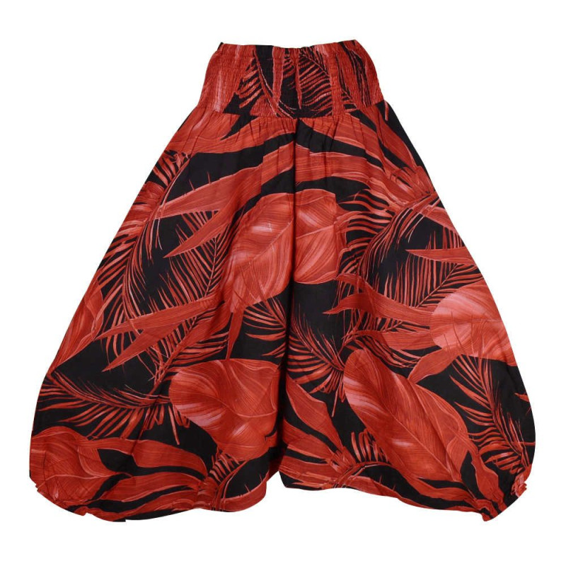 Sarouel Coton 3 en 1 Gapadu Smocks à la Taille
