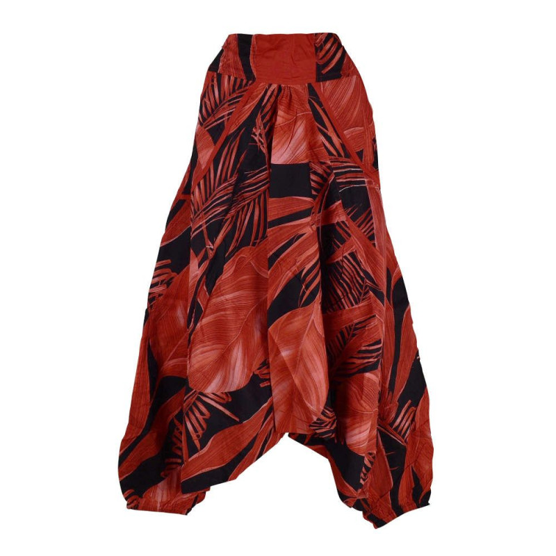 Sarouel Femme Daulha Ample Coton Fin Imprimé