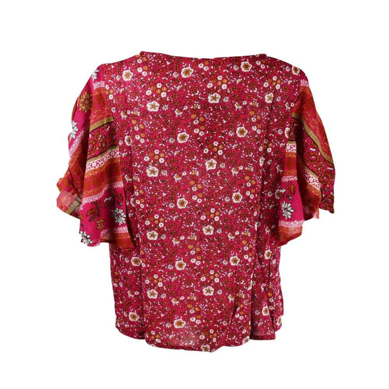 Blouse Manches 3/4 Petites Fleurs