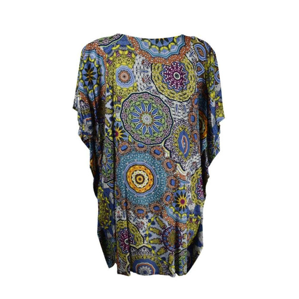 Caftan Court Imprimé Mandalas