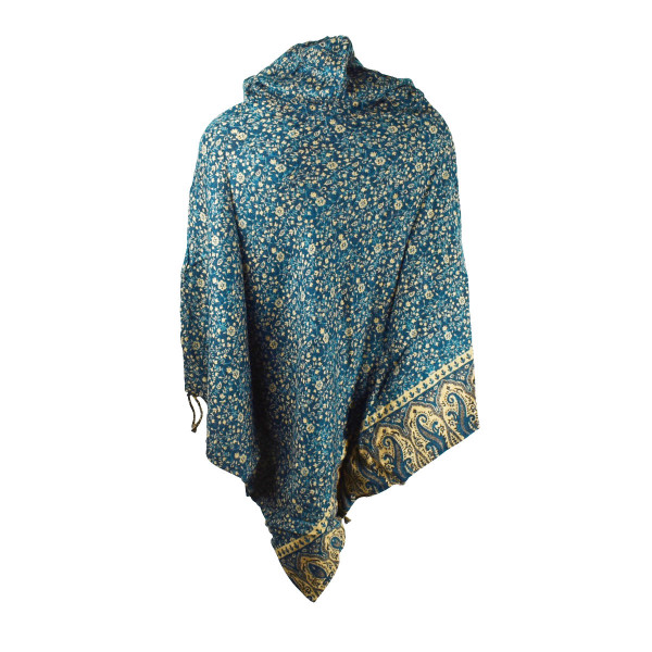 Poncho Court Femme Katura Imprimé Floral