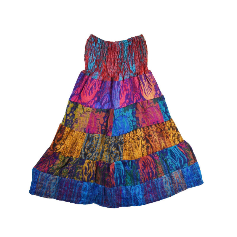 Jupe Ethnique Multicolore