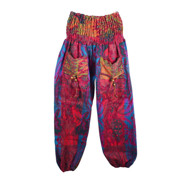 Pantalon Femme Bijai Chaud et Multicolore