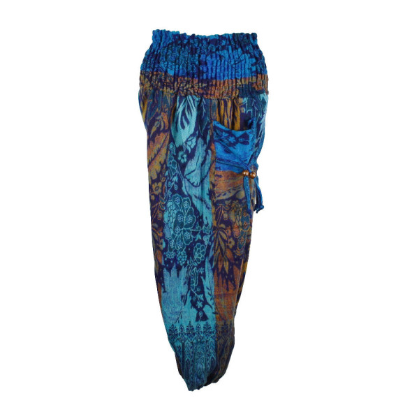Pantalon Femme Daujri Chaud Ton Bleu