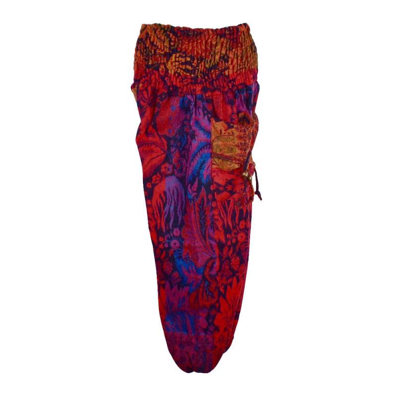 Pantalon Femme Dujari Chaud Ton Rouge