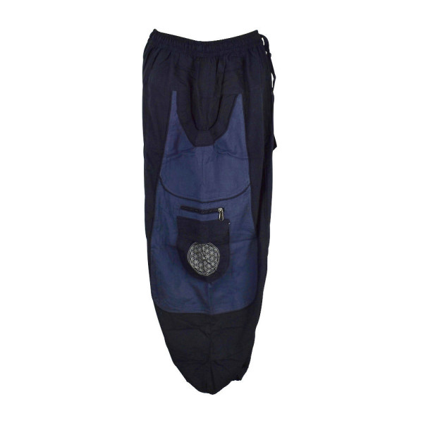 Pantalon Jolka Coupe Ample Noir et Gris