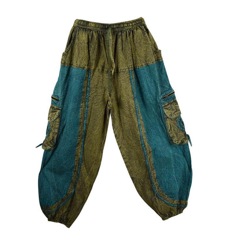 Pantalon Ample Dhongai Coton Tie Dye