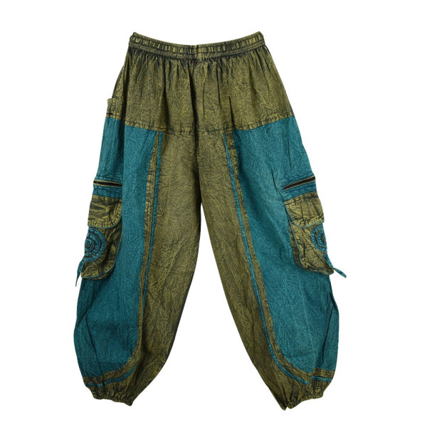 Pantalon Ample Dhongai Coton Tie Dye