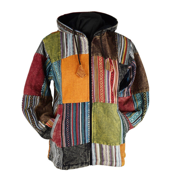 Veste Manish Patch Coton Épais Multicolore