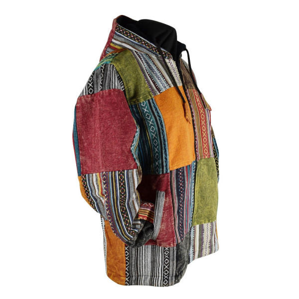 Veste Manish Patch Coton Épais Multicolore