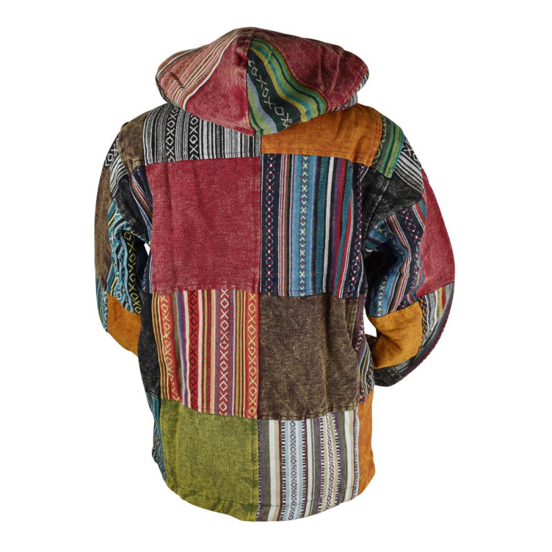 Veste Manish Patch Coton Épais Multicolore