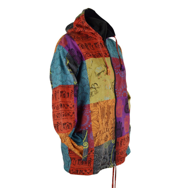 Veste Patchwork Talwar Imprimé Ethnique