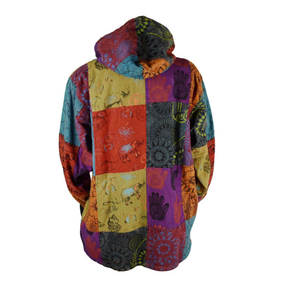 Veste Patchwork Talwar Imprimé Ethnique