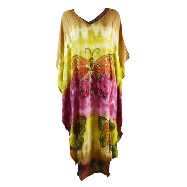 Caftan Long Papillon Peint JK-1943-mmb