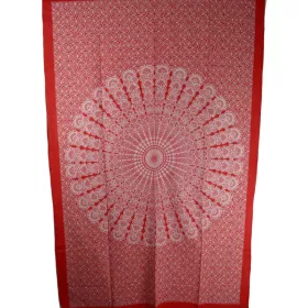 Tenture Mandalas BC23-40 Rouge