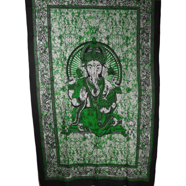 Tenture Ganesh BC23-49 Vert