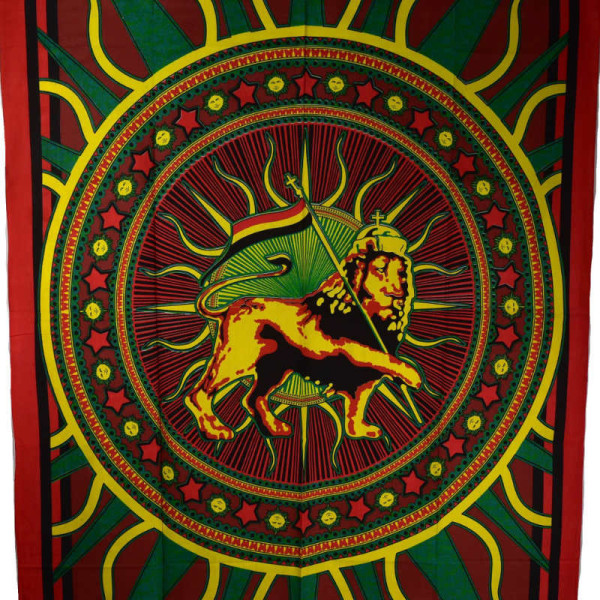 Tenture Lion Rasta BC23-52