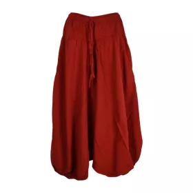 Sarouel Femme Masina Coton Rouille