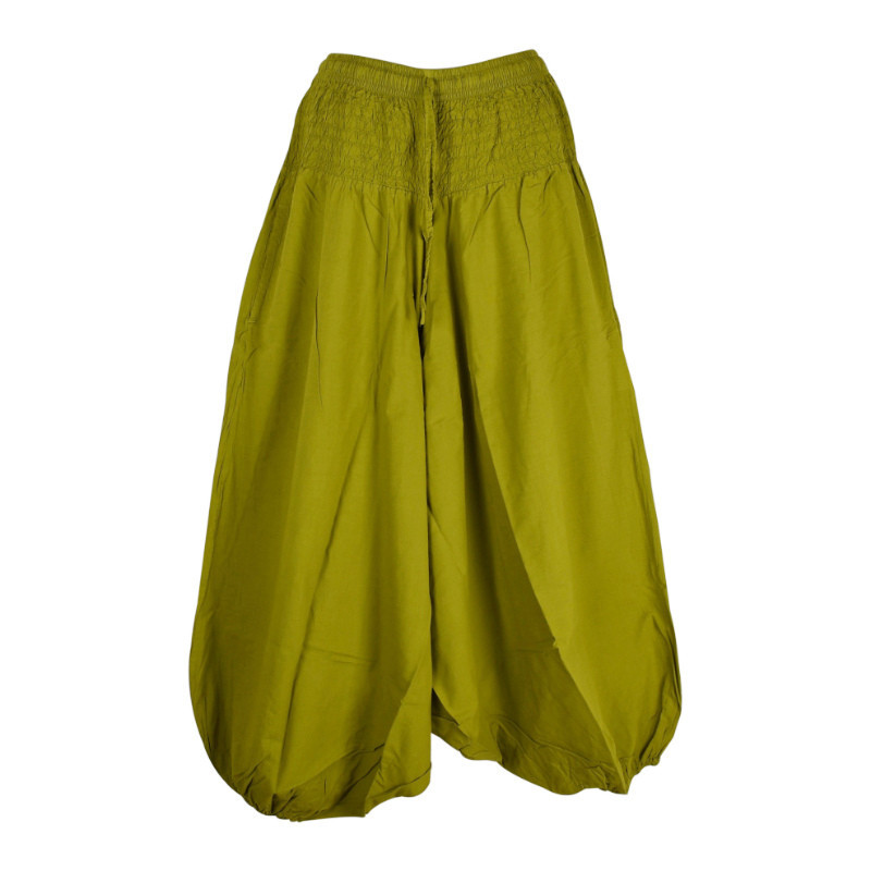 Sarouel Femme Masina Coton Anis