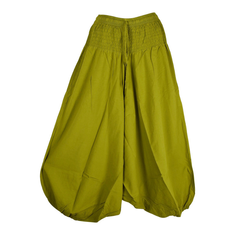 Sarouel Femme Masina Coton Anis