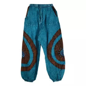 Pantalon Taroda Style Délavé Bleu