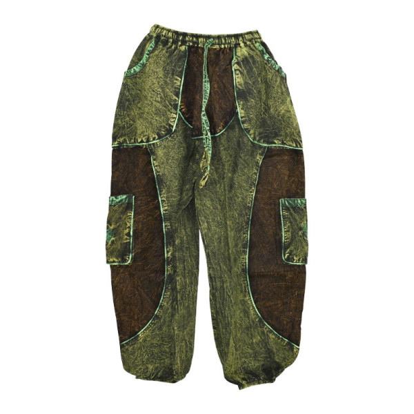 Pantalon Saoli Tie Dye Vert