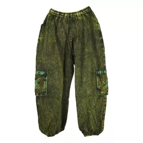 Pantalon Saoli Tie Dye Vert