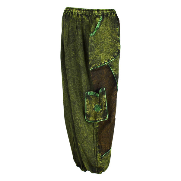 Pantalon Saoli Tie Dye Vert