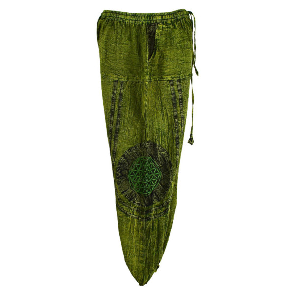 Pantalon Mixte Madani Délavé Vert