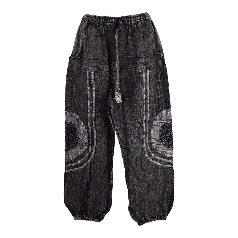 Pantalon Mixte Madani Délavé Gris